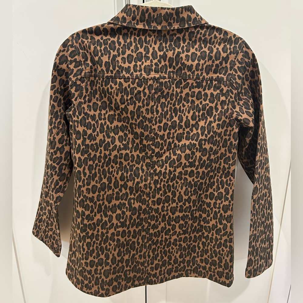 DL1961 Leopard Print Jacket & Bustier - Picture 8 of 11